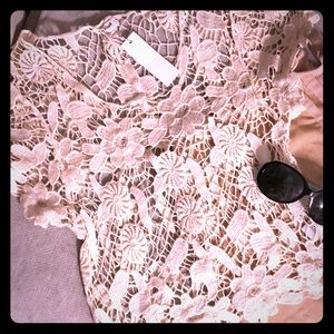 NWT LACE SHIRT